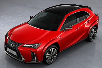 В Японии стартовали продажи обновленного Lexus UX